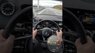 Mercedes B180 136Hp Top Speed. Subscribe for more