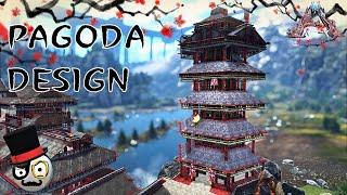 Ark Survival Evolved - Genesis 2 - Pagoda Base Design - Visual Reference Building Guide