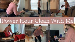 POWER HOUR CLEAN WITH ME  CLEANING MOTIVATION