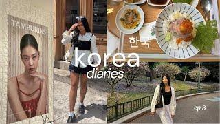 KOREA DIARIES  Everland Theme Park Letter Writing Cafe Myeongdong Street food Local Seoul Eats