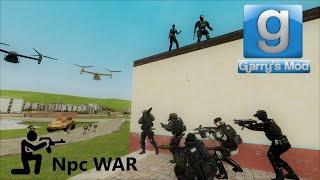 Garrys mod npc war - Fort protection Gmod Npc Battle