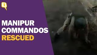 Manipur Violence  Assam Rifles Troops Rescue Manipur Police Commandos  The Quint