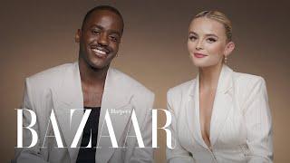 Ncuti Gatwa & Millie Gibson Test How Well They Know Their Co-Star  All About Me  Harpers BAZAAR