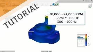 Avoiding Destructive Vibrations with Modal Frequency Simulations