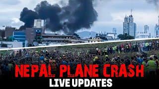 Plane Crash in Nepal  Plane crashes at the Tribhuvan International Airport in Kathmandu  18 Killed