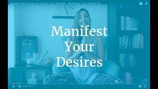 Manifest Your Desires by Raising Your Vibration - Meditation with Divinely Gia