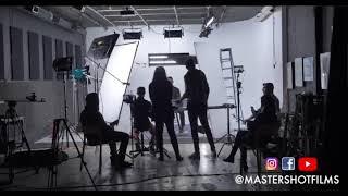 White Cyc Interview in Studio  Mastershot Films  NYC Gaffer with Gear