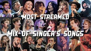 EXTEND TOP FAMOUS SINGERS IN ONE SONG  MOST STREAMED - Live Performance