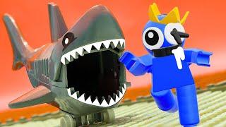 Rainbow Friend Death Scene - BEST OF Horror Moments  Lego Police City  Brick Rising