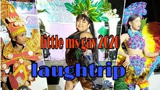 Nag Patalbugan sa Pag rampa Super aliw little ms Gay Aplaya 2020