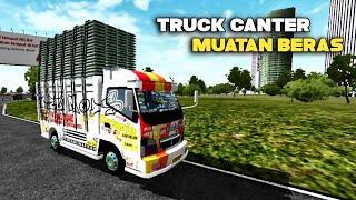 MOD BUSSID TRUCK CANTER MUATAN BERAS