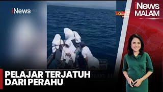 Viral Siswa SMA di Muna Sultra Tercebur ke Laut hingga Terombang-ambing - iNews Malam 0410