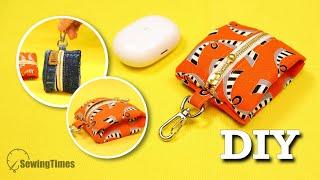 Zip It & Clip It  DIY Coin Purse or Earphone Case Tutorial