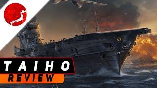 АВИАНОСЕЦ TAIHO ЗАМИНИРОВАННАЯ ВОДА МИР КОРАБЛЕЙWORLD OF WARSHIPS