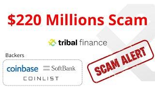 The Biggest $31M SCAM on Coinlist Tribal Finance