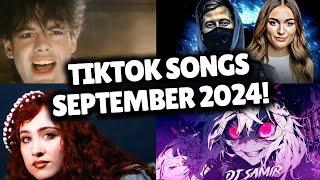 Top Trending Songs on TikTok - SEPTEMBER 2024