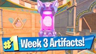 Week 3 Alien Artifact Locations - Fortnite Chapter 2 Season 7