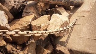 Satisfying SUPER GIANT stone CrusherAsmr Giant huge jaw crushersetisfying stone crushing process