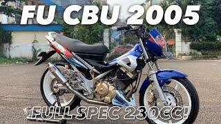 MENOLAK PUNAH SATRIA FU CBU 2005 Full Modifikasi Full Spec 230cc