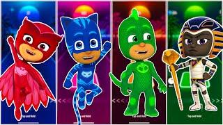 Catboy  Owlette  Gekko  Romeo  PJ Masks  Tiles Hop EDM Rush