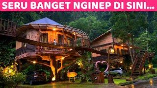 ASLI ENAK BGT SUASANA NGINEP DI SINI... Rumah Pohon Taman Safari  Hotel bagus di puncak Bogor