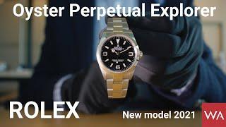 ROLEX Oyster Perpetual Explorer. New Model 2021.