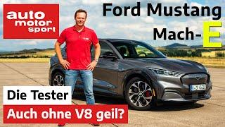 Ford Mustang Mach-E Auch ohne V8 geil? - Test  auto motor und sport