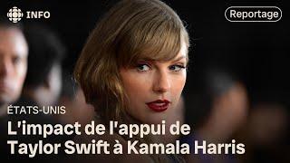 Élections américaines  Taylor Swift appuie Kamala Harris