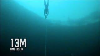 Steinlager CNF World Record Freedive 102m