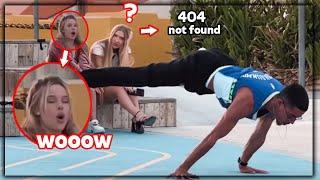 How Women React to Calisthenics *crazy reactions*