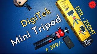 DIGITEK DTR 200 MT Portable Mini Tripod  Unboxing & First Impressions  Best Cheap Tripod under 500