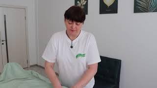 Антицеллюлитный массаж живота в Киеве. Anti-cellulite abdominal massage.