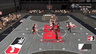 THE SIDE OF THE BACKBOARD IS CRAZY WIDE OPEN LMAFOOOOOOOOOO NBA 2K23 CURRENT GEN