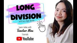 Long Division with two-digit divisor Tagalog