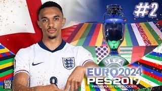 NAMATIN INGGRIS JUARA EURO 2024 DI PES 2017 EPS 2 - PES 2017 PC GAMEPLAY