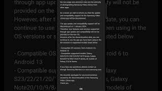 samsung is discontinuing samsung video player app from one ui 6  android 14