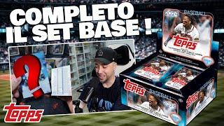 COMPLETO IL SET BASE DA 350 CARDS   TOPPS BASEBALL 2024 JUMBO BOX Pack Opening