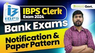 IBPS Clerk 2024 Notification Out Paper Pattern  Vacancy  Syllabus  Cut Offs