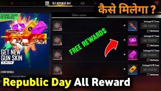 Free Fire Republic Day Event Full Details Republic Day New Event In free FireAbhinav Gaming