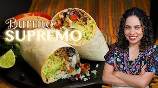 How to make a BURRITO SUPREMO  Easy BURRITO Bowl  Villa Cocina