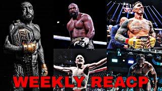 RECAP of WEEKEND  Edwards vs Belal 2 & Aspinall vs Blaydes 2 & Every big fight you missed this week