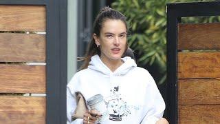 Alessandra Ambrosio Showcases Her Natural Beauty By Going Makeup Free