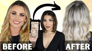 Here is a Quick Way to TONE & BRIGHTEN Blonde Hair at Home with BOX DYE