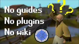 Runescape but I can’t use wiki guides or plugins  Unguided #1