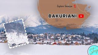 Winter Wonderland Exploring Bakuriani Ski Resort#Bakuriani #WinterWonderland #SkiResort