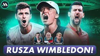 RUSZA WIMBLEDON CO OSIĄGNIE ŚWIĄTEK? JAK DALEKO ZAJDZIE HURKACZ?