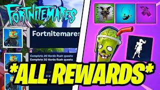 Complete Fortnitemares Quests & ALL FREE REWARDS Fortnite