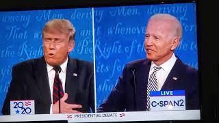 Trump vs Biden on Masks Debate 2020