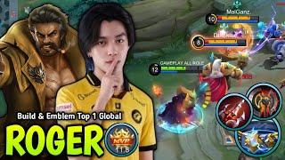 THANK YOU ONIC KAIRI FOR ROGER NEW 1 SHOT BUILD & EMBLEM FROM MPL S14  - BUILD TOP 1 GLOBAL ROGER