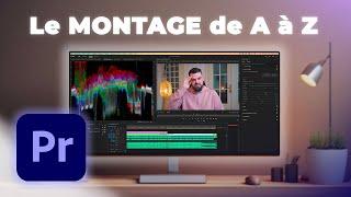 MONTAGE Vidéo  Premiere Pro - Tuto COMPLET pour DEBUTANTS 2024